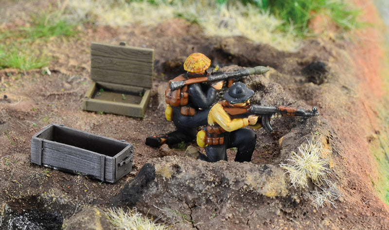 Vietnam War Operation Silver Bayonet 1965, 1/72 Scale Plastic Battle Set Battle Example