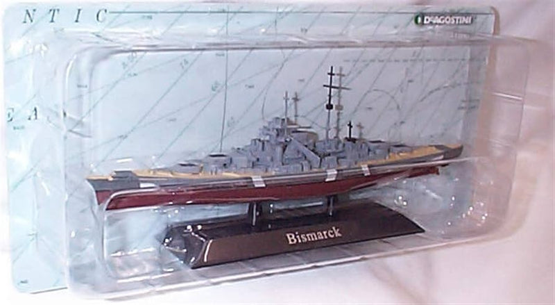 German Kriegsmarine Battleship Bismarck 1941, 1/1250 Scale Diecast Model Packaging