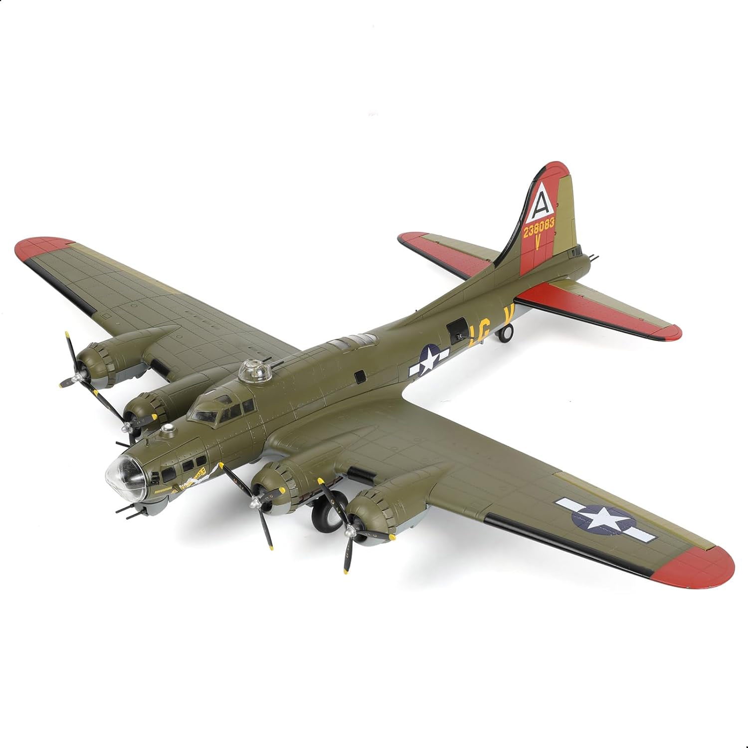 Boeing B-17G Flying Fortress “Man O’ War II” 322nd Bombardment Squadron 1944, 1:72 Scale Diecast Model