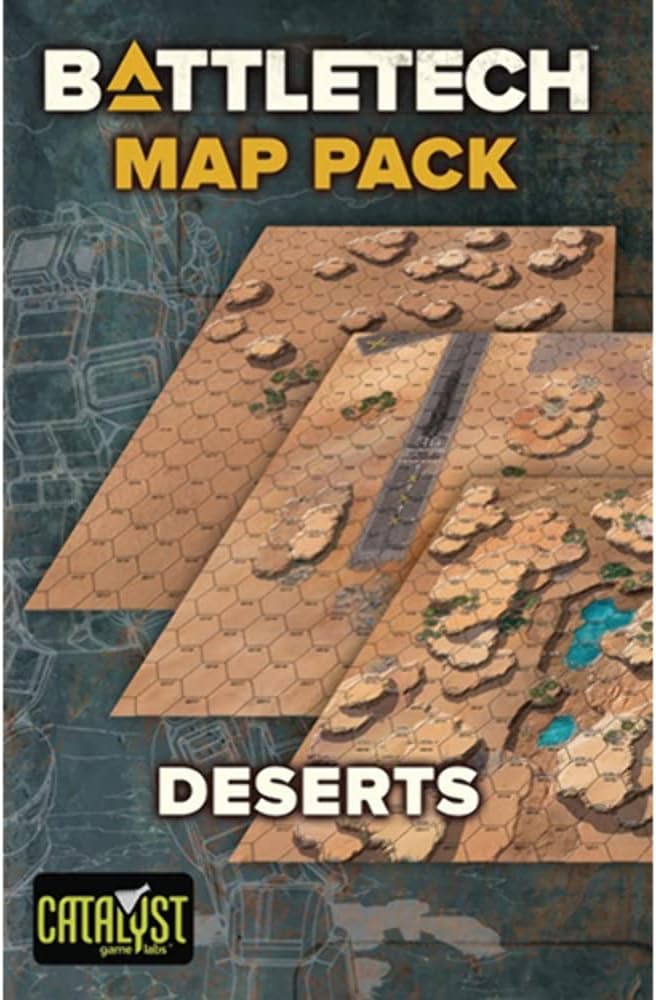 Catalyst Games Lab | BattleTech: Map Pack: Deserts | Bellford Toys And ...