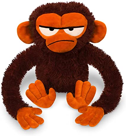 Grumpy Monkey Soft Toy