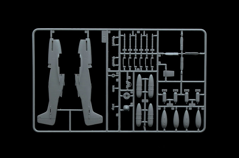 North American P-51D Mustang, 1/72 Scale Model Kit Frame 1