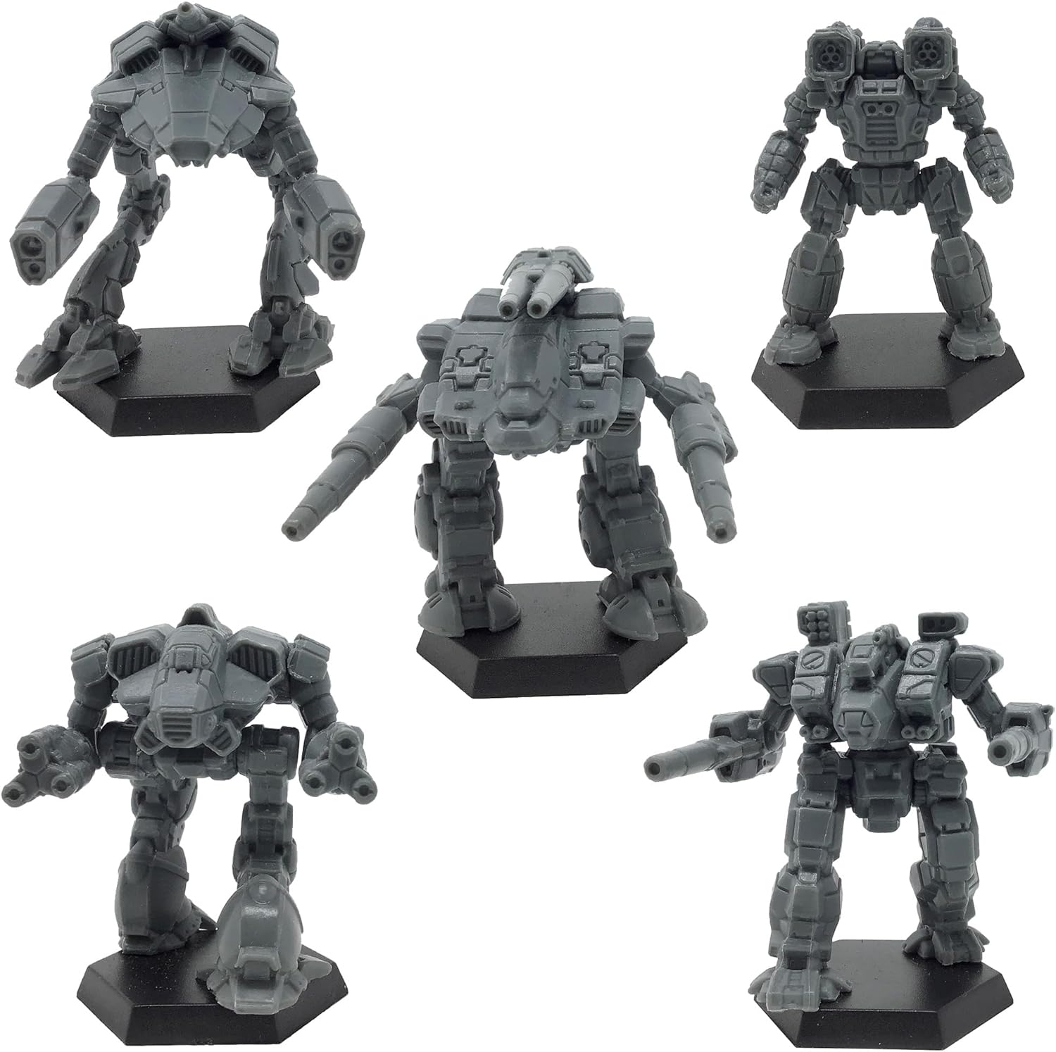 Battletech Hunchback IIC Mech & Pilot Cards - Alpha Strike Clan Heavy Star - New!
