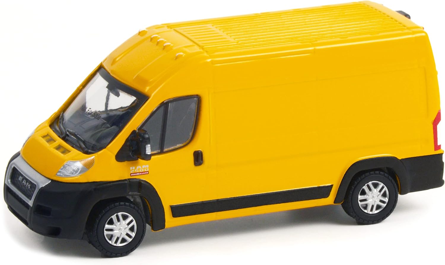 2021 Ram ProMaster 2500 Cargo High Roof (School Bus Yellow) 1:64 Scale Diecast Model Close Up