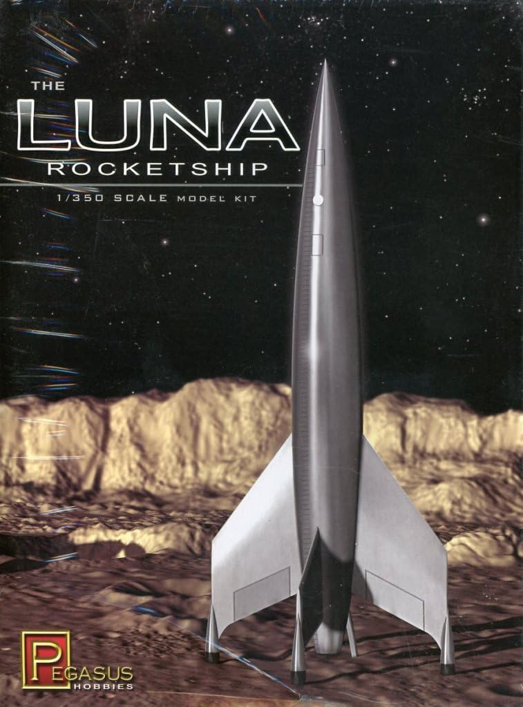 The Luna Rocketship 1/350Scale Model Kit