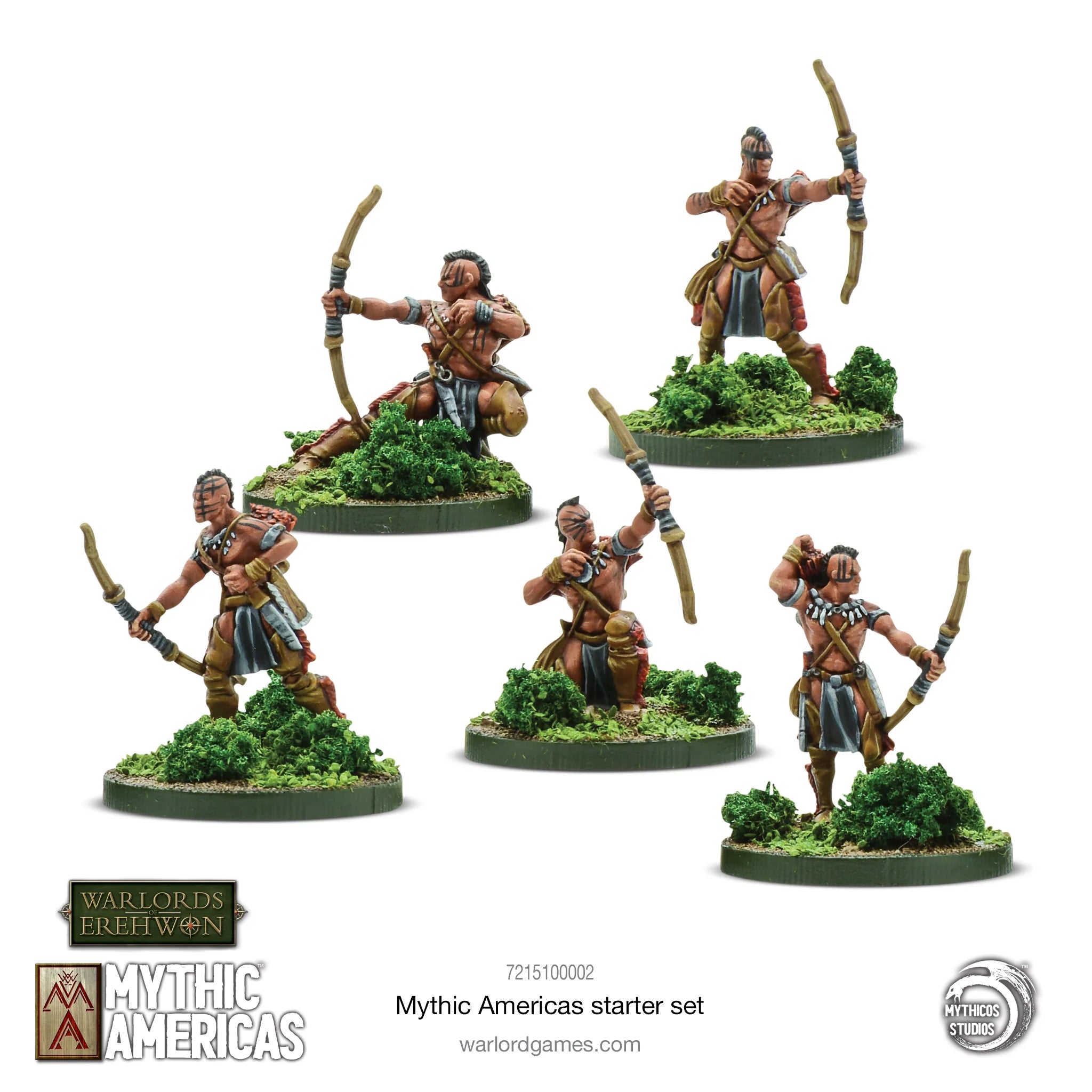 Mythic Americas Starter Set Tabletop Game Seneca Warrior Unit