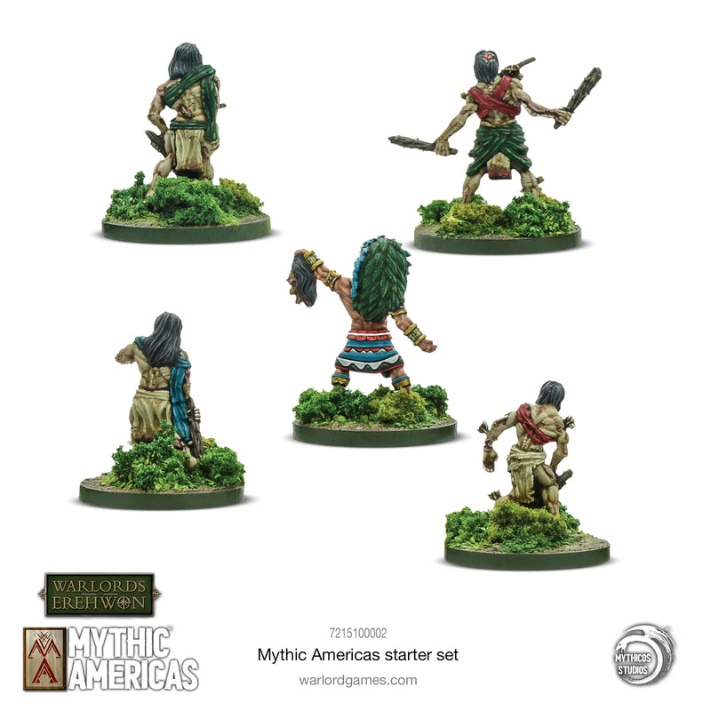 Mythic Americas Starter Set Tabletop Game High Priest Unit Rear View