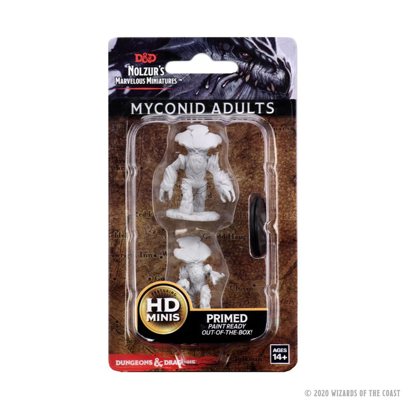 D&D Nolzur’s Marvelous Unpainted Miniatures: Myconid Adults Packaging