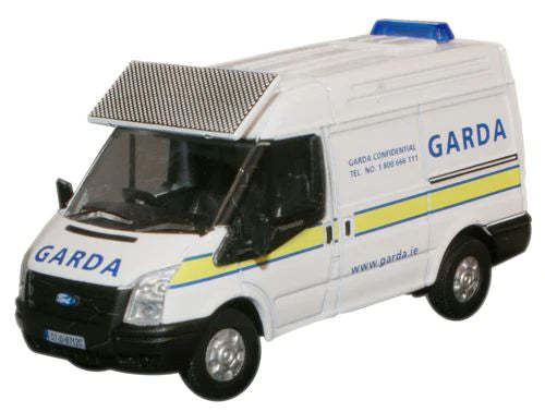 Ford Transit Mk. 5 Short Wheelbase “Garda” (Frozen White) 1:76 (OO) Scale Model