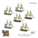 Black Powder Black Seas Master & Commander 1/700 Scale Tabletop Game Brigs