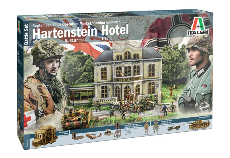 Hartenstein Hotel Operation Market Garden 1944 WWII 1/72 Scale Battle Set