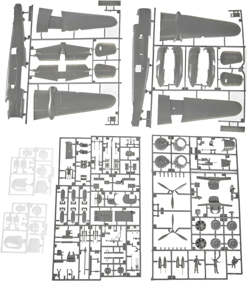 North American B-25J Mitchell 1/48 Scale Model Kit Frames