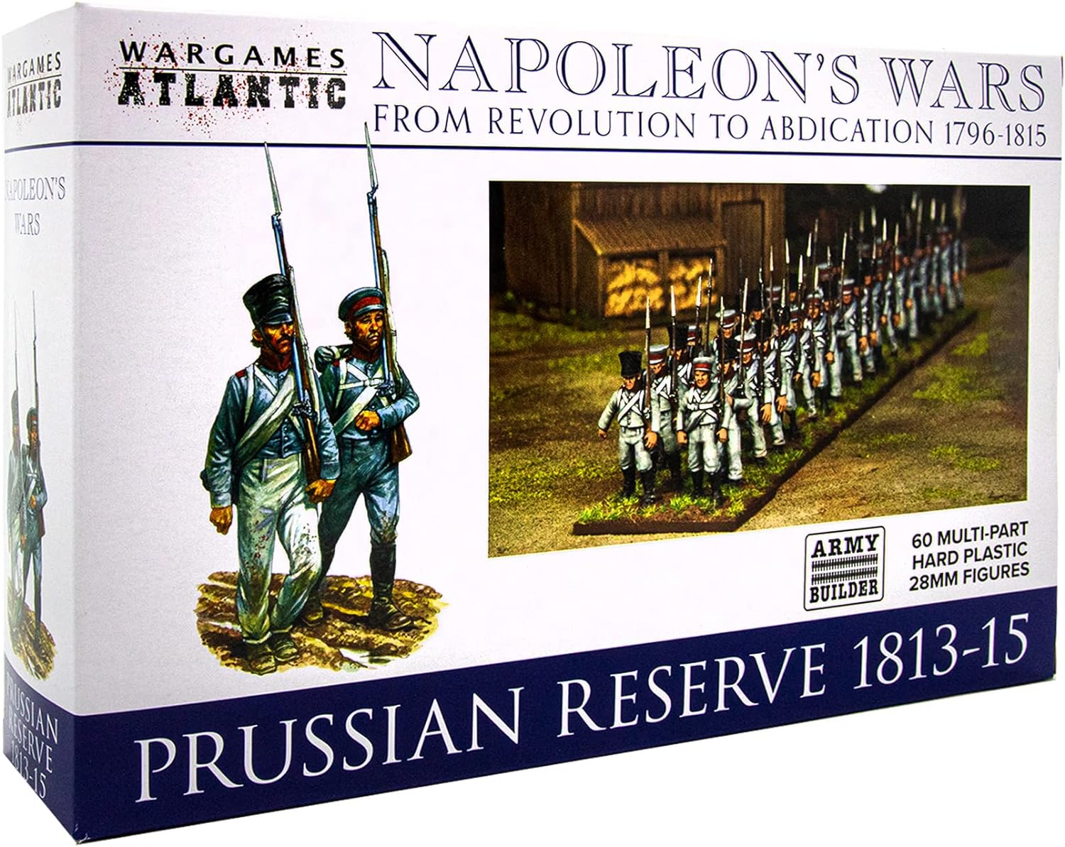 Prussian Reserve (1813-1815), 28 mm Scale Model Plastic Figures