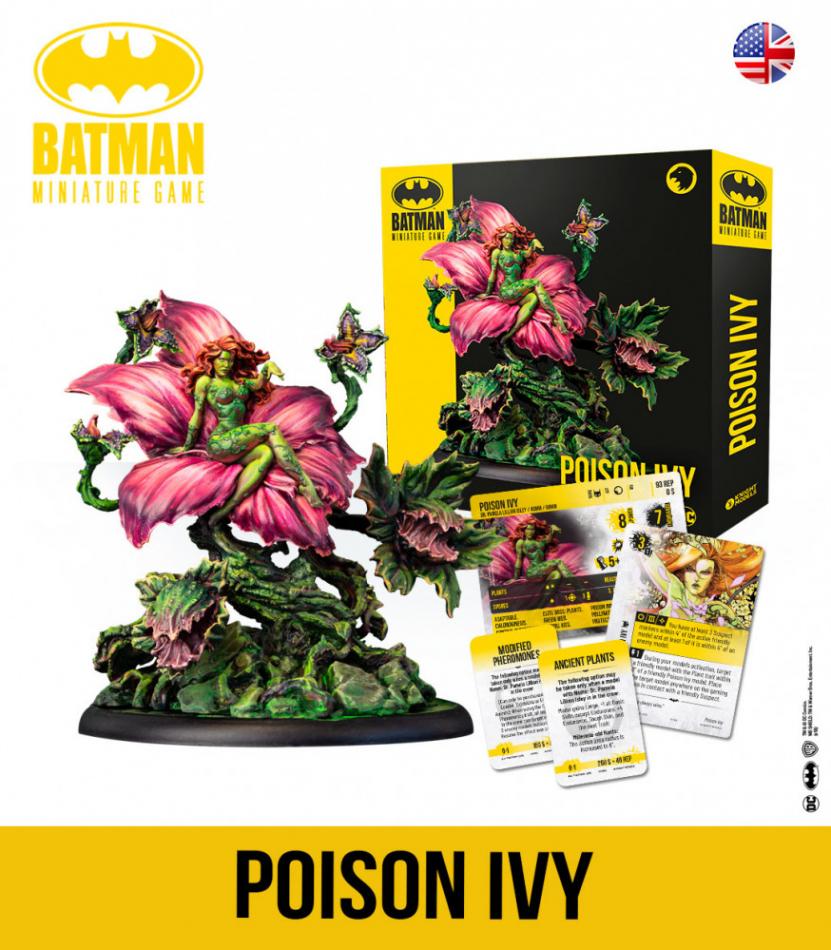 Batman Miniature Game, Poison Ivy Box Contents