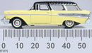 Chevrolet Nomad 1957 – Colonial Cream / Onyx Black 1:87 Scale Diecast Model Dimensions