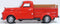 Dodge B-1B Pickup 1948 (Red) 1:87 Scale Diecast Model Left Side View