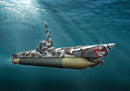 Biber Midget Submarine 1/35 Scale Model Kit Illustration