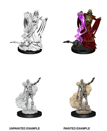 D&D Nolzur’s Marvelous Unpainted Miniatures: Lich & Mummy Lord