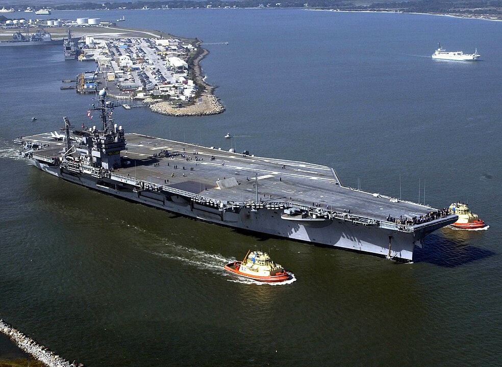 USS John F. Kennedy Aircraft Carrier CV-67,