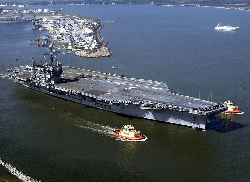 USS John F. Kennedy Aircraft Carrier CV-67,