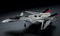 Macross Plus VF-19 Advanced Variable Fighter, 1:72 Scale Model Kit Left Front View