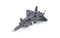 Chengdu J-20 Mighty Dragon 1:100 Scale Diecast Model Left Front View