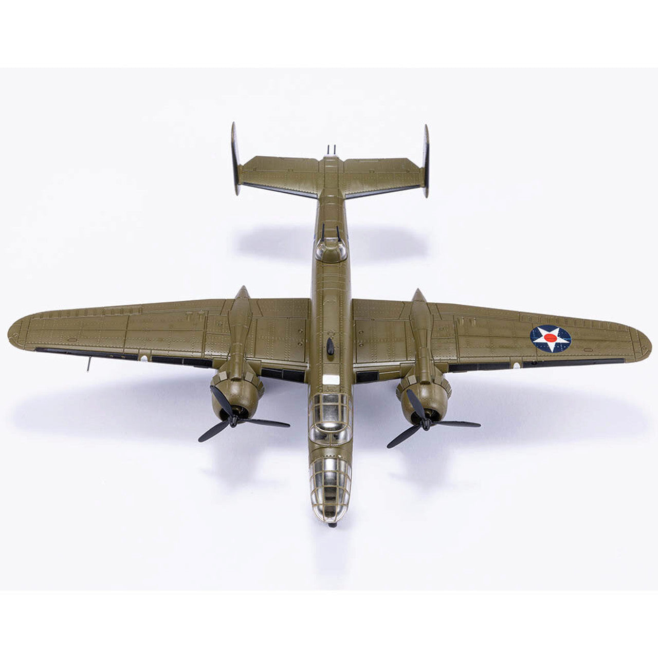 North American B-25B Mitchell “Hari Kari-er” Doolittle Raid 1942, 1/72 Scale Diecast Model Front View