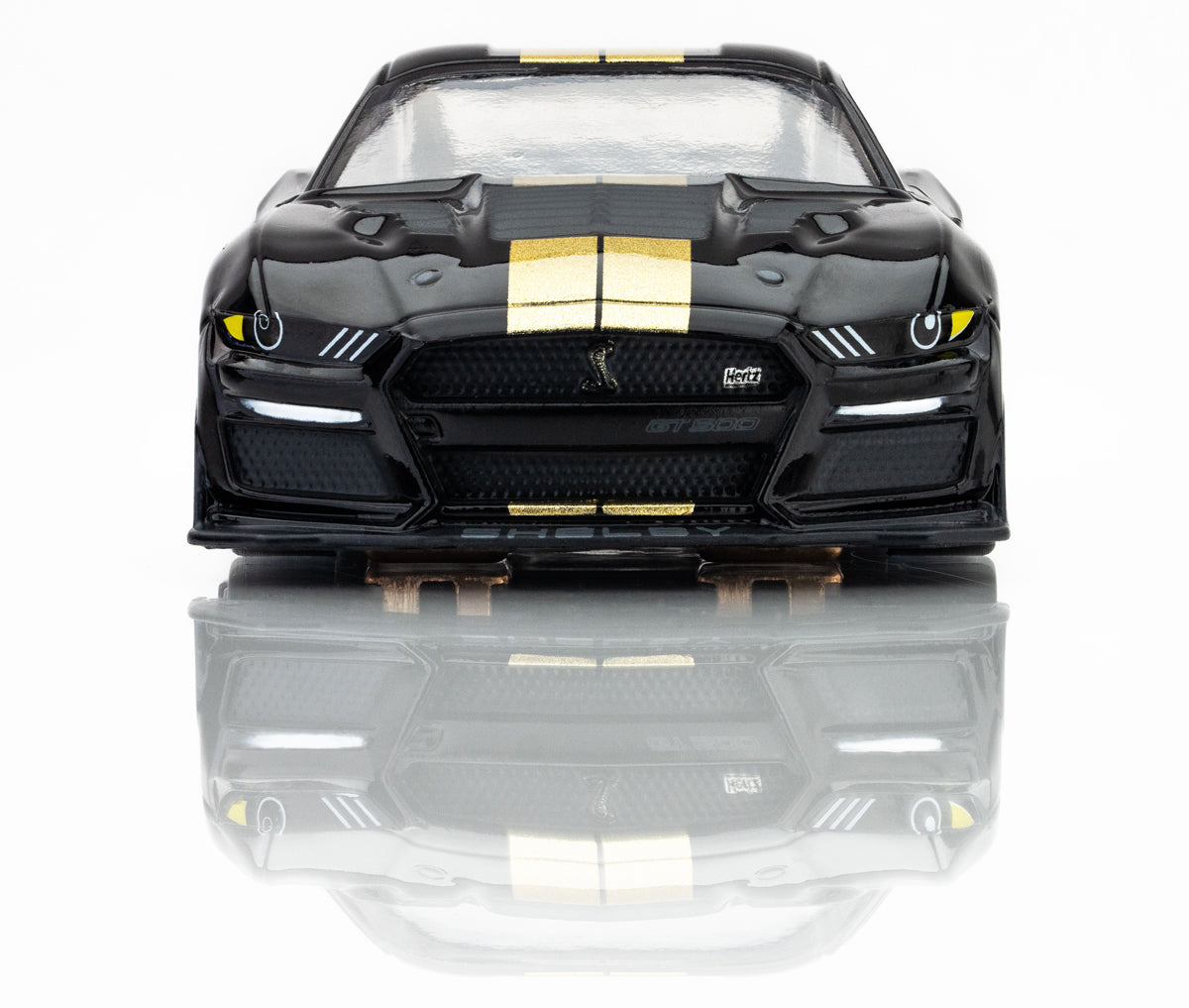 AFX Racing 2022 Shelby Mustang GT500H 1:64 scale HO Slot Car Front View