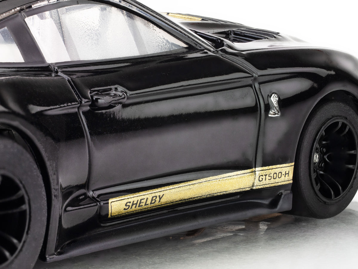 AFX Racing 2022 Shelby Mustang GT500H 1:64 scale HO Slot Car Right Door Closeup