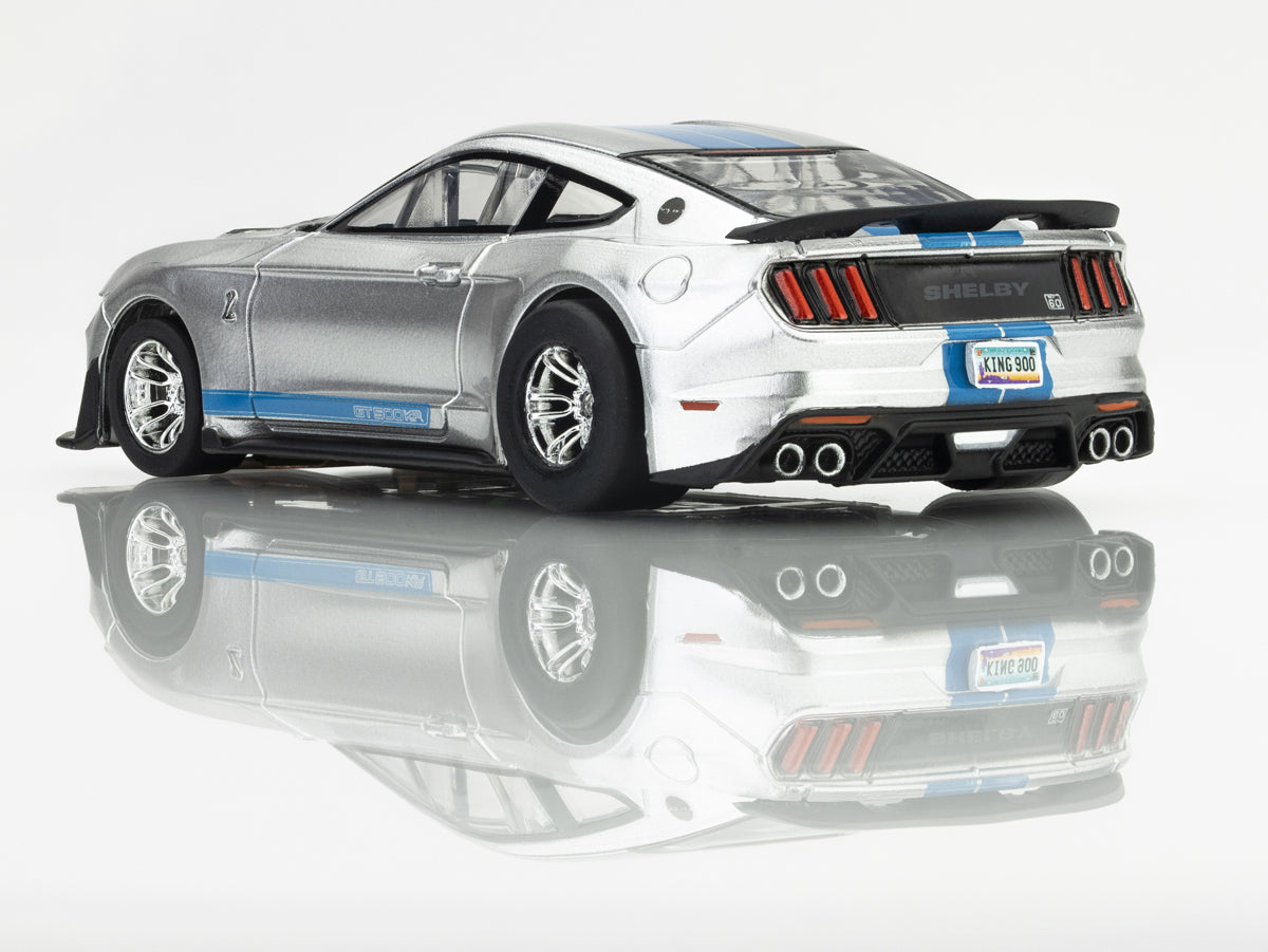 AFX Racing 2022 Mustang Shelby GT500KR 1:64 scale HO slot car Left Rear View