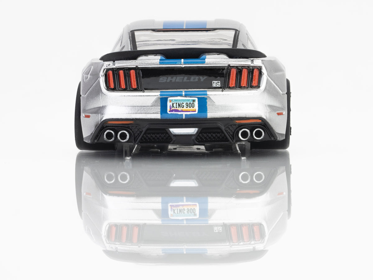 AFX Racing 2022 Mustang Shelby GT500KR 1:64 scale HO Slot Car Rear View