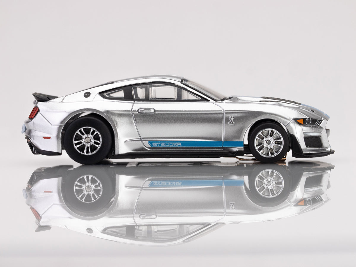 AFX Racing 2022 Mustang Shelby GT500KR 1:64 scale HO Slot Car Right Side View