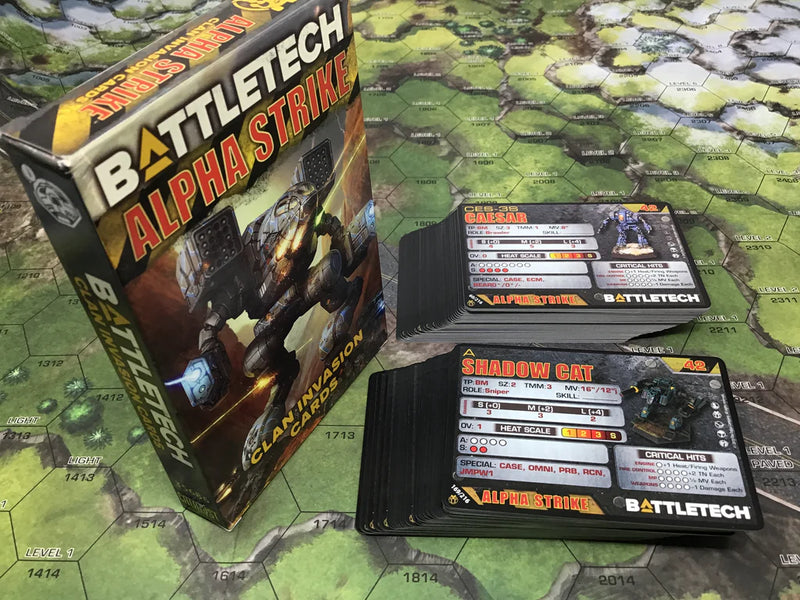 BattleTech: Alpha Strike; Clan Invasion Cards
