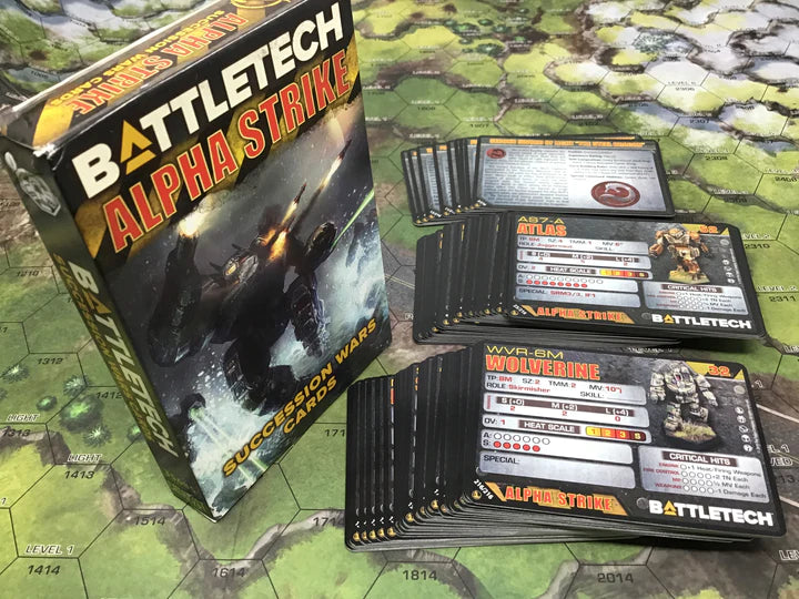 BattleTech: Alpha Strike: Succession Wars Cards
