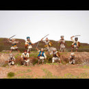 Afghan Warriors 28 mm Scale Model Plastic Figures Painted Example