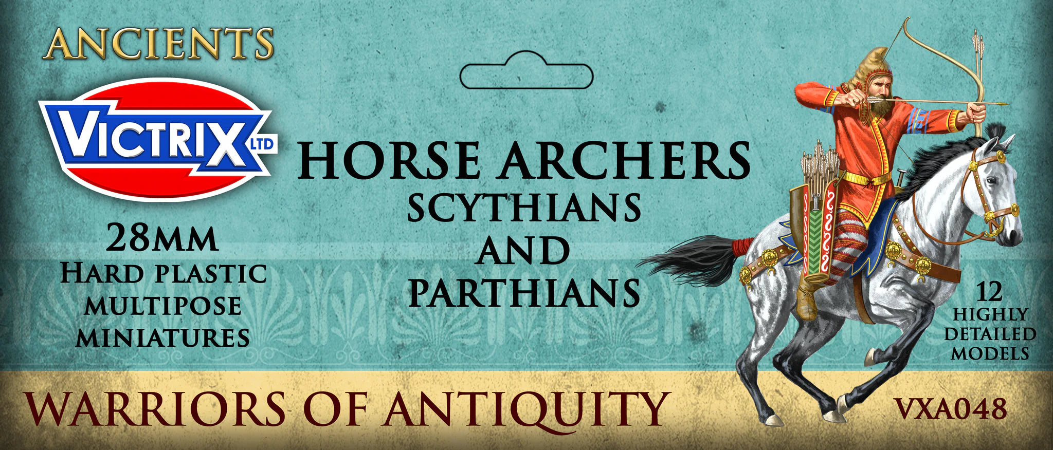 Ancient Horse Archers (Scythians & Parthians), 28 mm Scale Model Plastic Figures