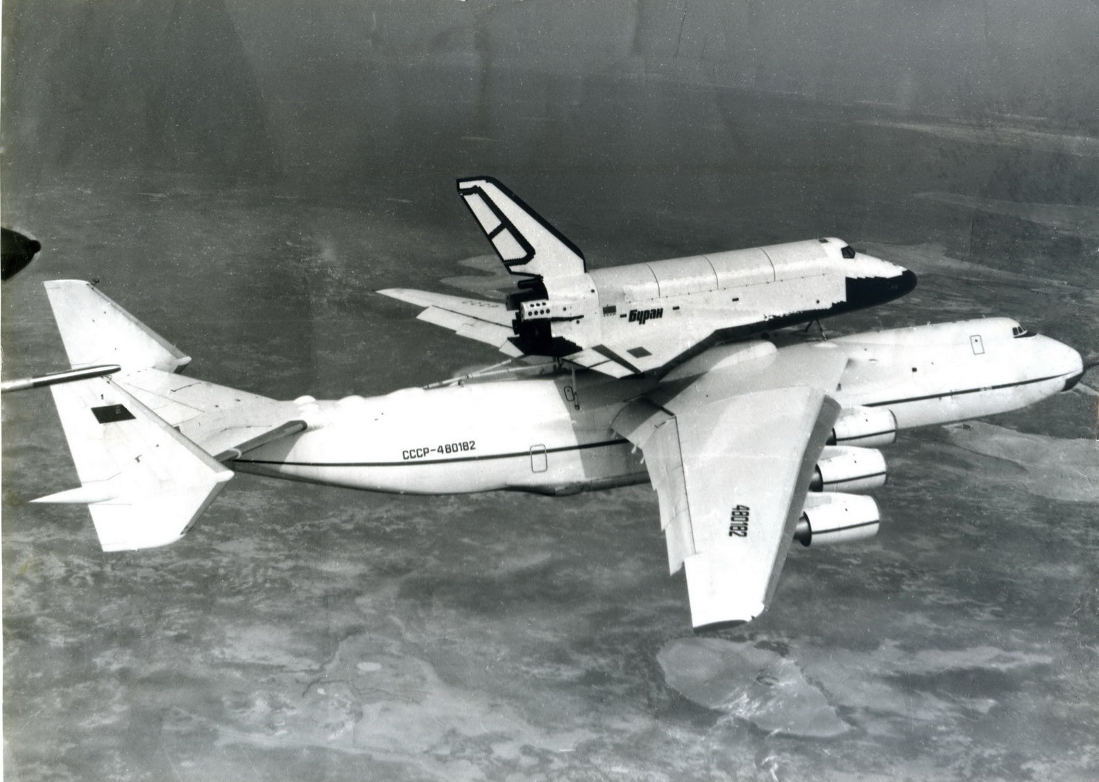 Antonov An-225 Mriya CCCP-82060 USSR With Buran Orbiter