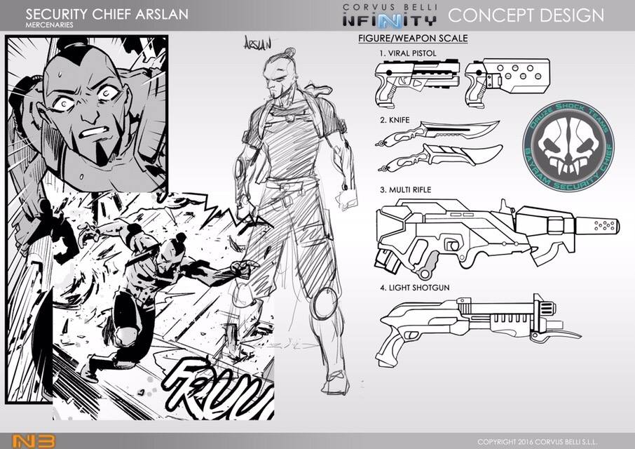 Infinity NA2 Druze Shock Teams Arslan Concept Design
