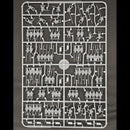 Ashigaru 10mm Scale Model Plastic Figures Example Frame Back