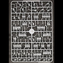 Ashigaru 10mm Scale Model Plastic Figures Example Frame Front