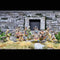 Aztec Warriors 28 mm Scale Model Plastic Figures Diorama Example #1