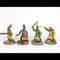 Aztec Warriors 28 mm Scale Model Plastic Figures Poses