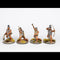 Aztec Warriors 28 mm Scale Model Plastic Figures Poses