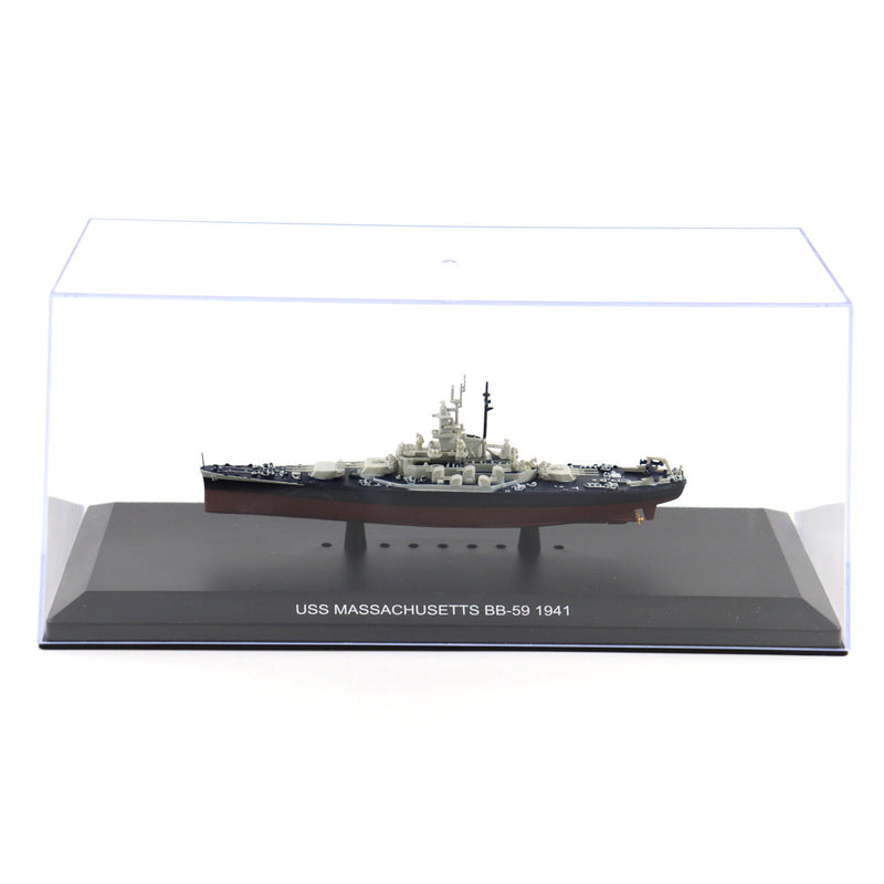 USS Massachusetts BB-59 1941, 1/1250 Scale Model