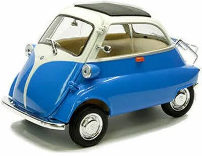 BMW Isetta (Blue) 1/18 Scale Diecast Car