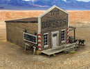 Dead Man’s Hand Barber Shop 28 mm Scale Model Plastic Scenery