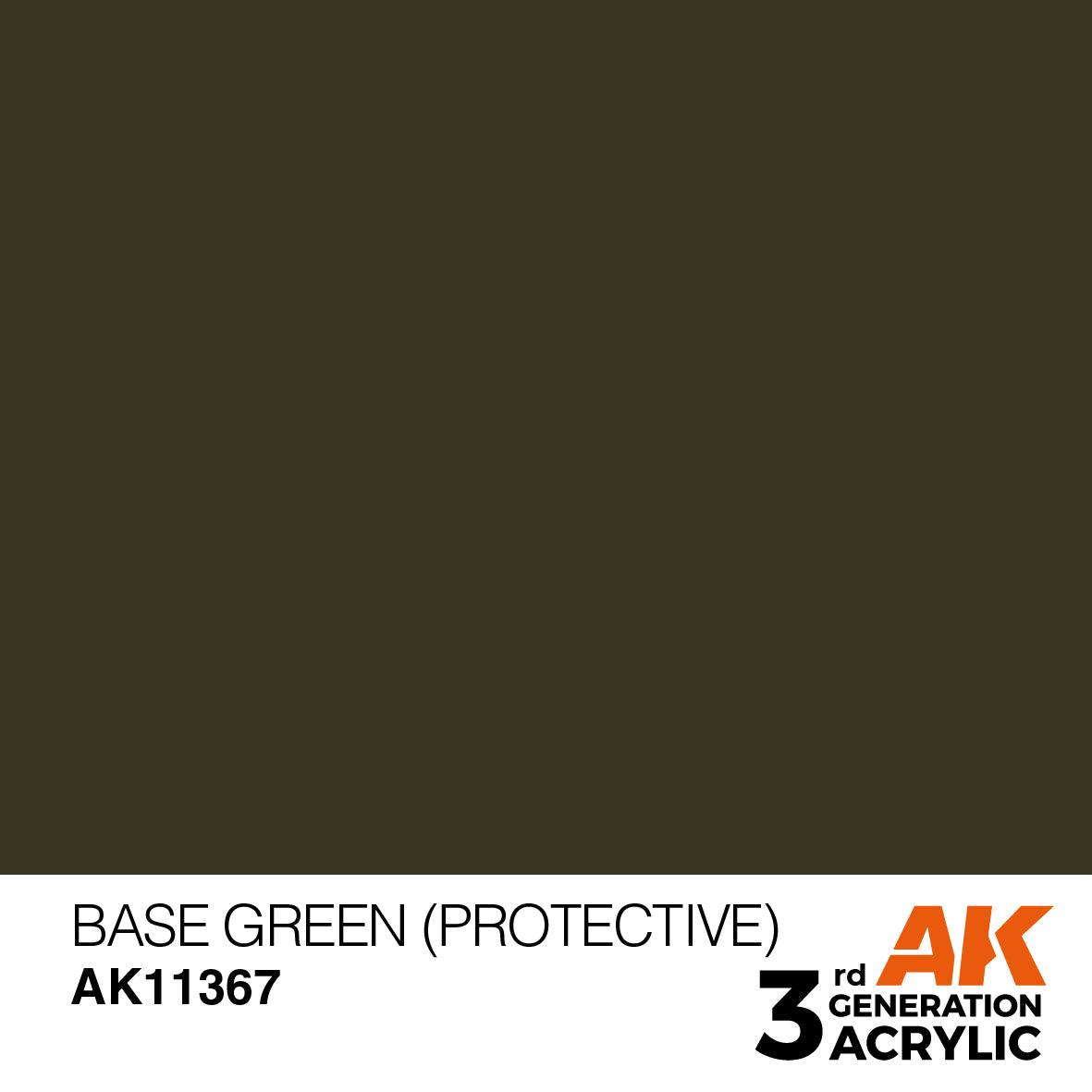 Modern Russian Colors Vol 1 Acrylic Paint Set Base Green Protective Color Sample