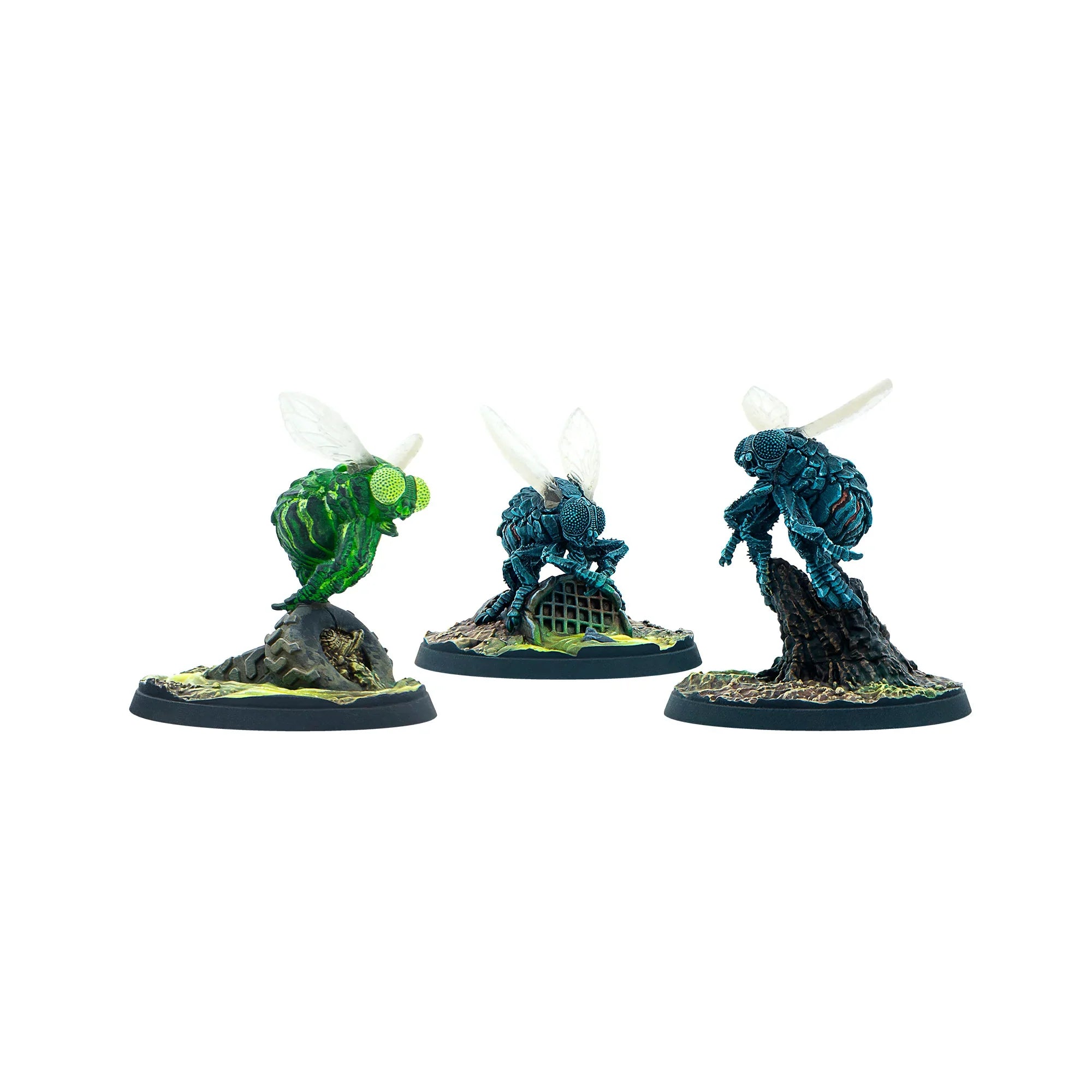 Fallout: Wasteland Warfare – Creatures: Bloatflies Painted Example