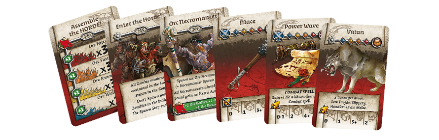 Zombicide: Green Horde: Friends and Foes Expansion Game Set Cards