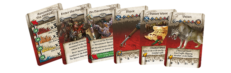 Zombicide: Green Horde: Friends and Foes Expansion Game Set Cards
